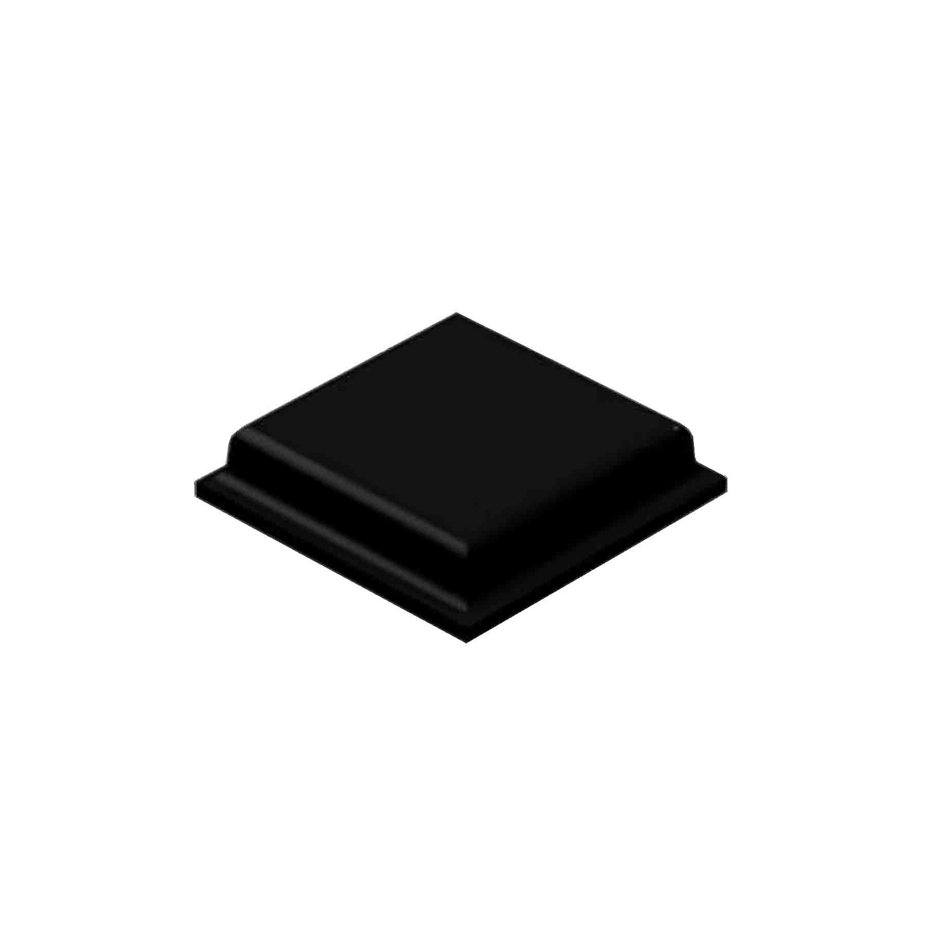 3M Bumpons SJ-5007 vierkant 10.2mm/2.5mm, zwart, 3000 stuks per doos